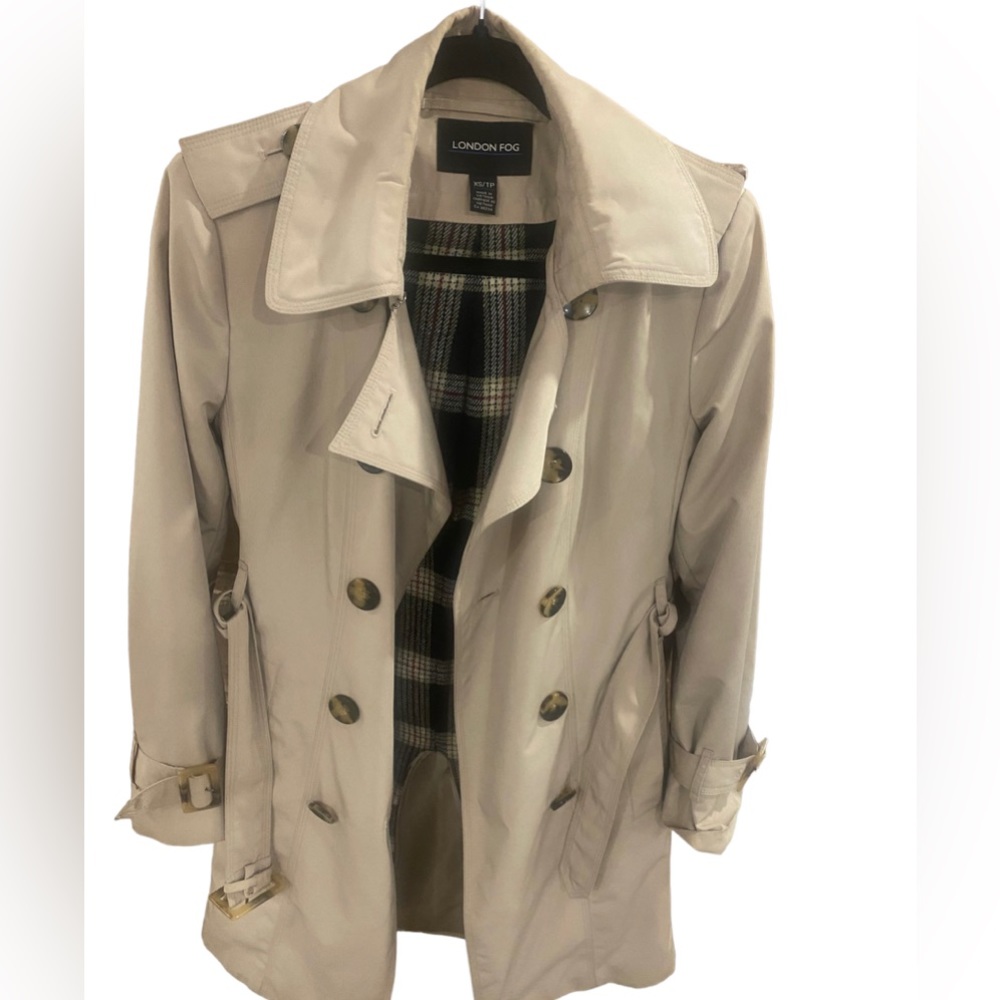 London Fog Women’s Double Breasted Trench Coat